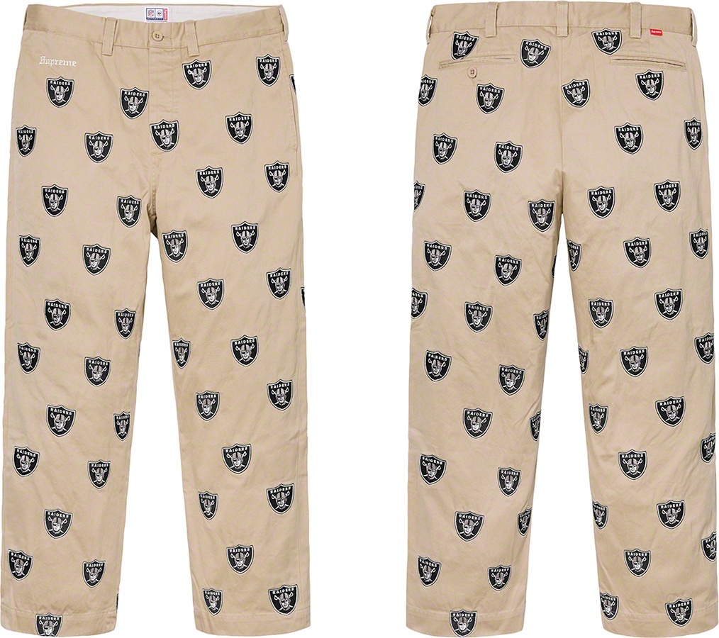 Supreme®/NFL/Raiders/'47 Embroidered Chino Pant view 2